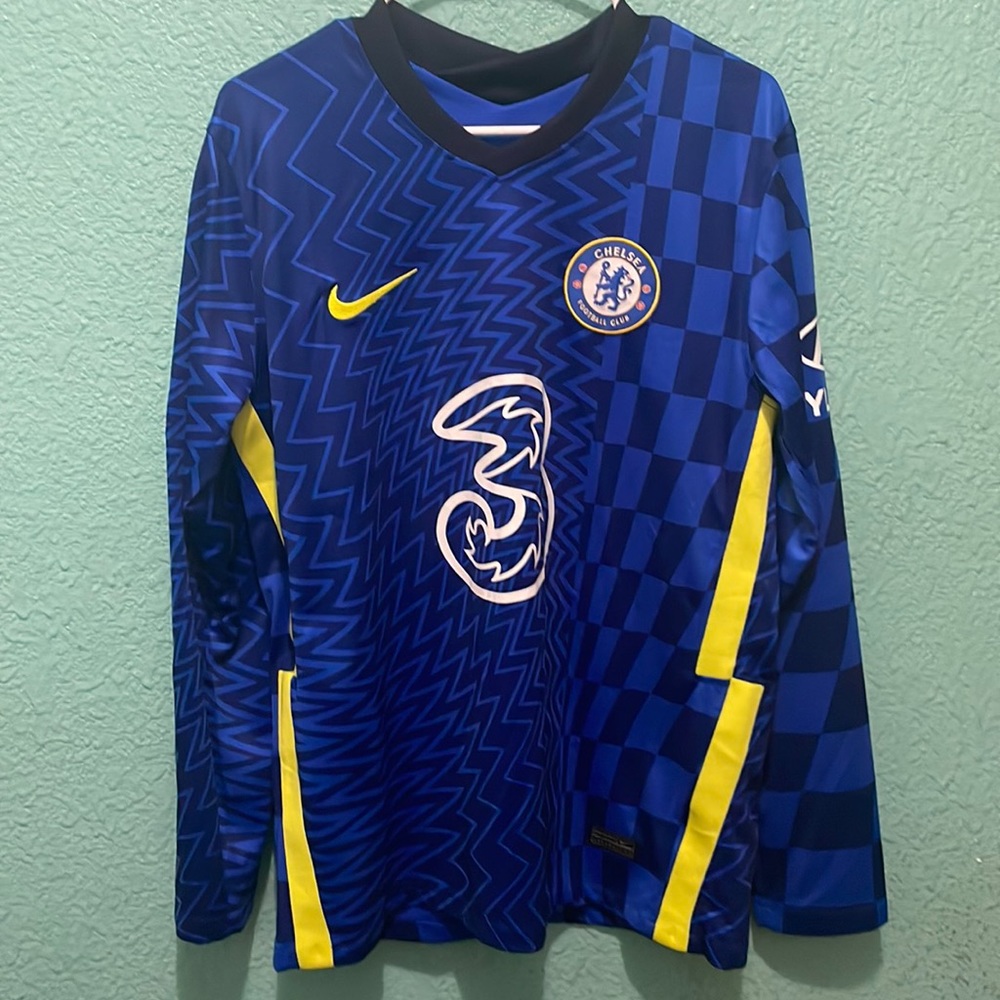 Chelsea Jersey Nike 21/22 Long Sleeve Home